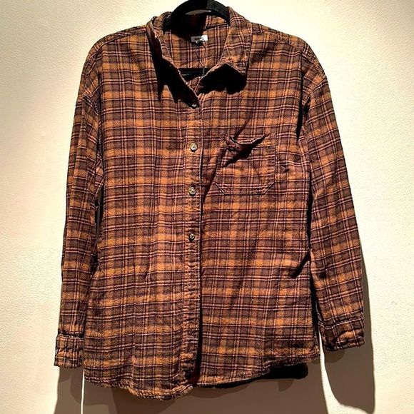 Garage Brown Flannel - Picture 1 of 1